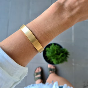 Brush Bangle Cuff